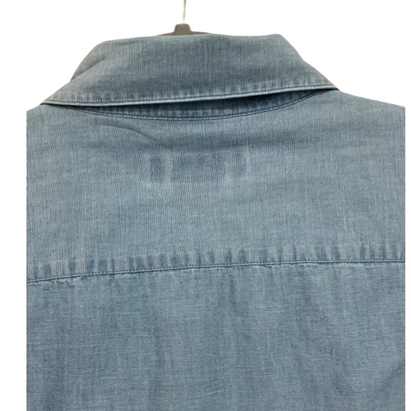 Dylan Gray Linen Blend/Chambray Shirt size XL EUC - Picture 5 of 6